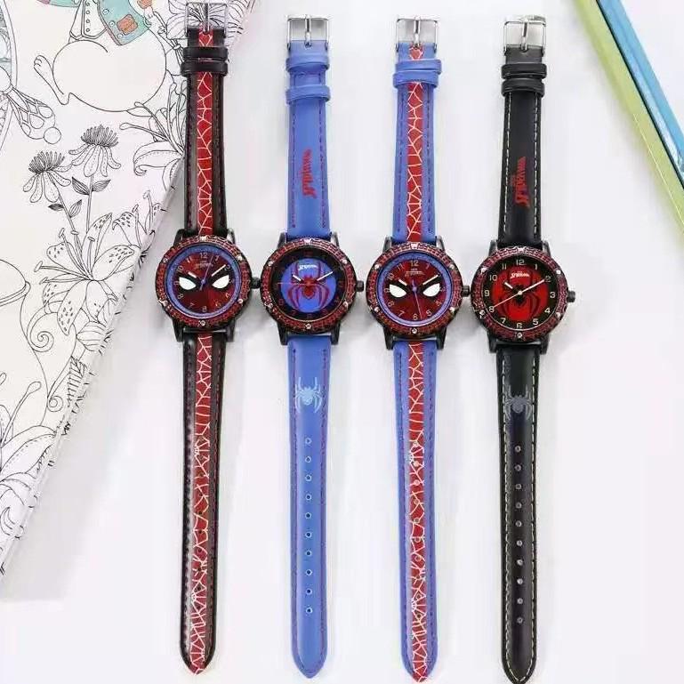 Marvel Kids' Spider-Man Cartoon Quartz Watch - Creative High-End Design for Students and Parties