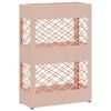 Umbrella Stand Pink 28 X 12 X 41 Cm Steel