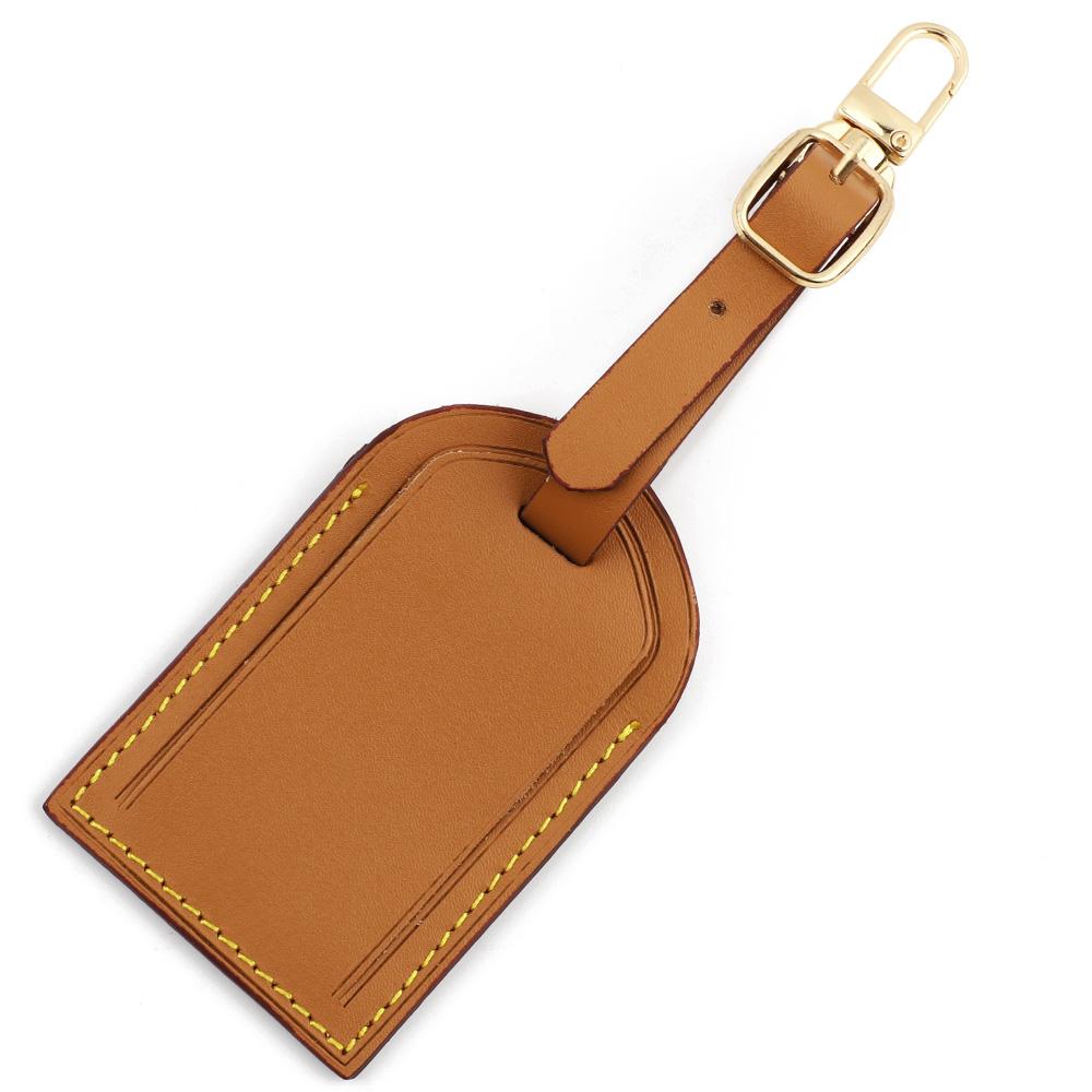 Leather Luggage Tag for Men Women Suitcase Labels Baggage Tote Bag Tag ID Tags Protective Cases Travel Bags Label Accessory