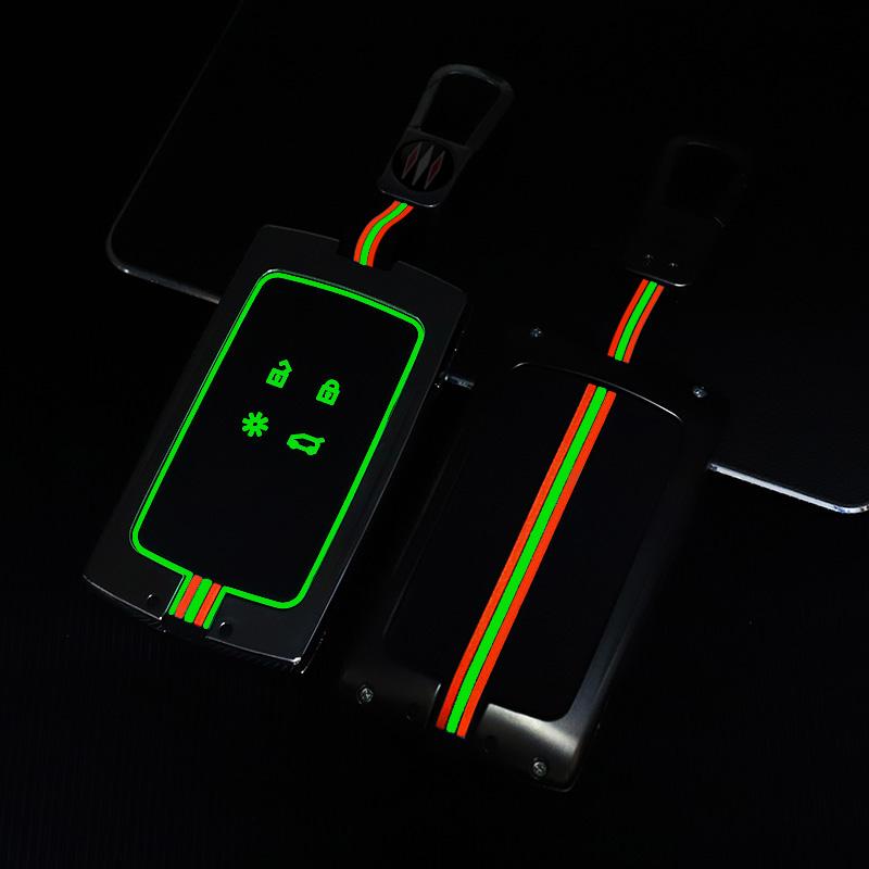Metal Car Key Cover Fob Case Shell for Renault Megane Espace Kadjar Talisman Captur Koleos Arkana Clio Grand Scenic Sandero