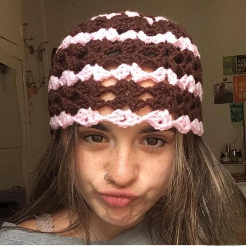 

Осень и зима новый Хэллоуин смешной рог вязаная шапка теплый свитер шерстяная шапка 56-59cm