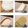 Pearl Word with Jacquard Bag Head Half Slippers Women's Autumn Wear Fashion Mary Jane Single Shoes