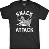 Funny Shark T Shirts for Men Jaws Shirts for Guys Funny Graphic Tees for Shark Week