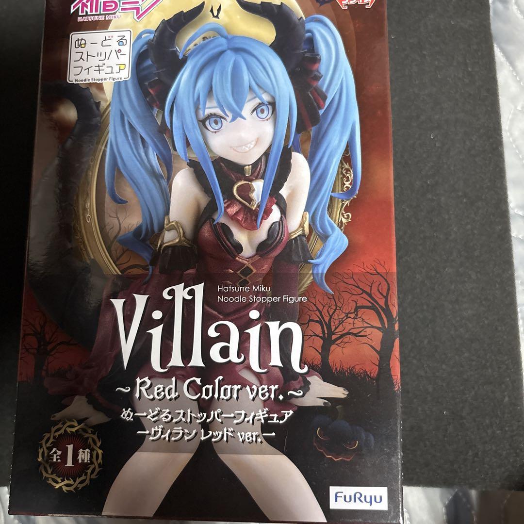 

[USED] FuRyu Hatsune Miku Noodle Stopper Villain RedColler Ver.