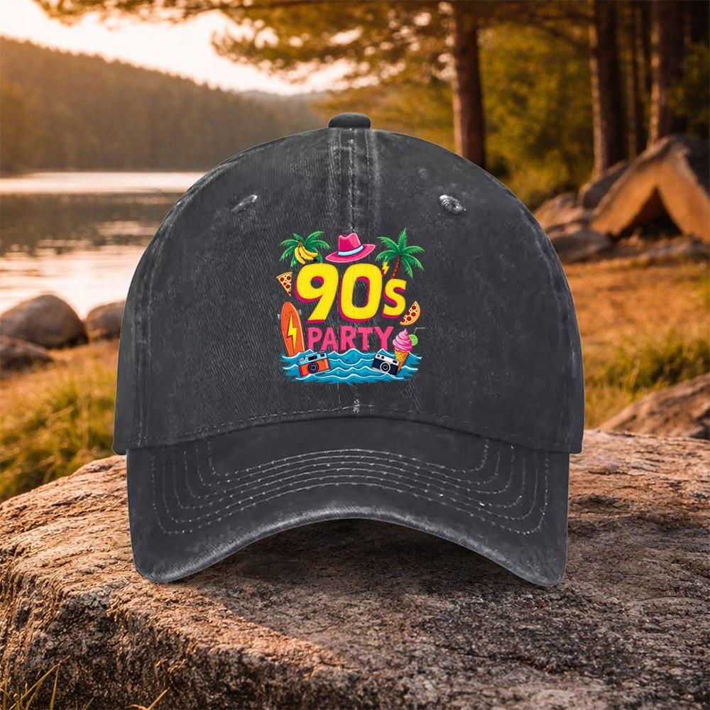s Vintage Washed Baseball Cap Casual Party Printed Hat for Golf Outdoor Daily Wear Unisex Unisexs Womens Cap