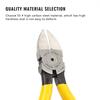 8 INCH Sprue Pliers Industrial-Grade High-Carbon Steel Mini Diagonal Pliers Model Assembly Hand Tools