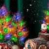 Solar LED Christmas Tree Decoration Outdoor Waterproof Garden Courtyard Porch New Year's Party Christmas Party Buried Lights