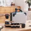 Nanshan Mr. Portable Ceramic Side-Handle Tea Set