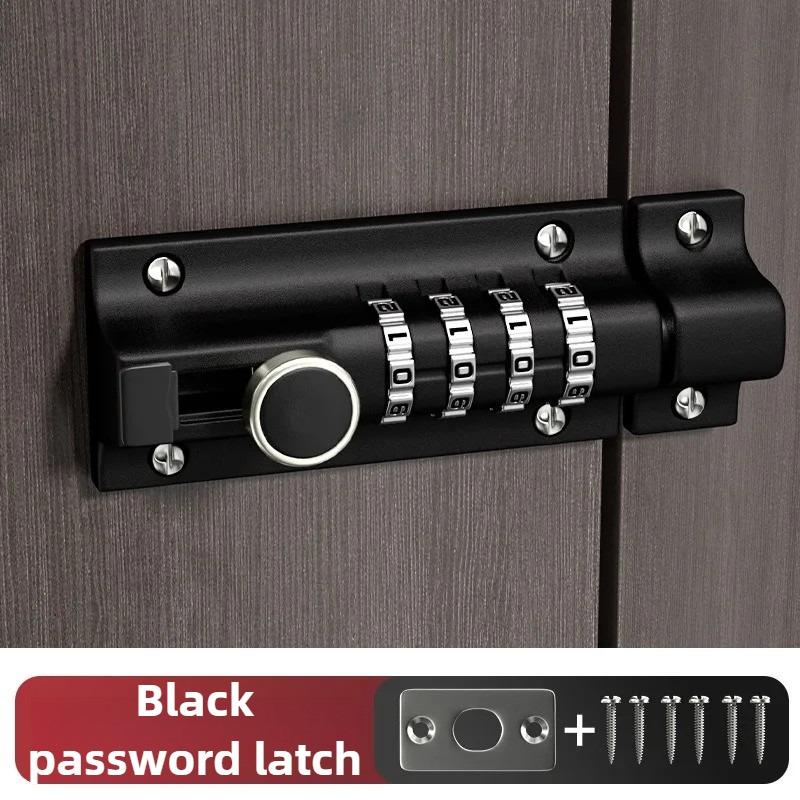 Safety zinc alloy anti-theft bolt machinery 4 sets of digital combination code lock wooden door storage cabinet tongue cam lock
