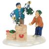 Christmas Ornaments Gift Old Man Car House Resin Small Christmas Statue Griswold Villa Home Desktop Figurine Garden Decorations