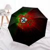 Printed Portugal Football team Folding Umbrella,Outdoor,Leisure,And Travel Umbrella,Durable Umbrella Fabric,Birthday And Holiday Gift