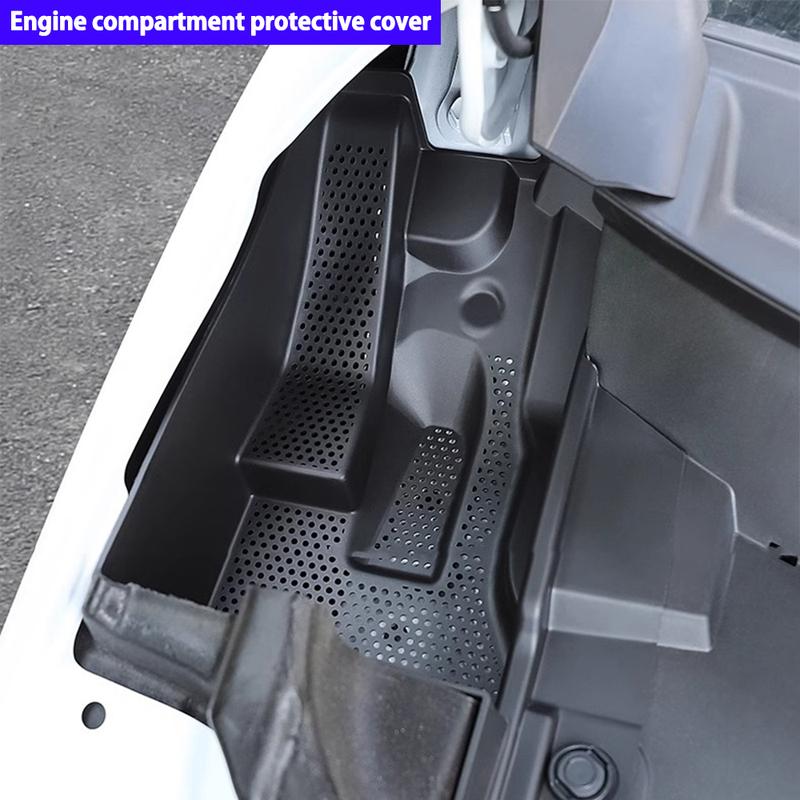 2PCS For Corolla Cross     2024 Car Engine Compartment Filter Screen Protective Cover Water Tank Protective Net