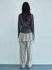 CERRIC Shiny Skirt Pants/Khaki