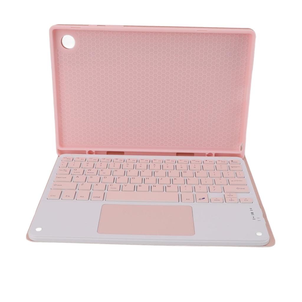 Case for Tab A8 Tablet Pink Soft TPU Precise Cutouts Pen Slot Tablet Case with Wireless Keyboard Mouse for Protection