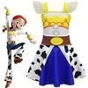 In Stock Children's Dress Toy Story 4 Cosplay Dress For Toddlers Sleeveless Ballet Dress Imported 80149