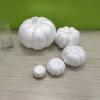 10Pcs Artificial Pumpkins Decoration for Thanksgiving Fall Festival Home Decoration White Foam Pumpkins for Painting