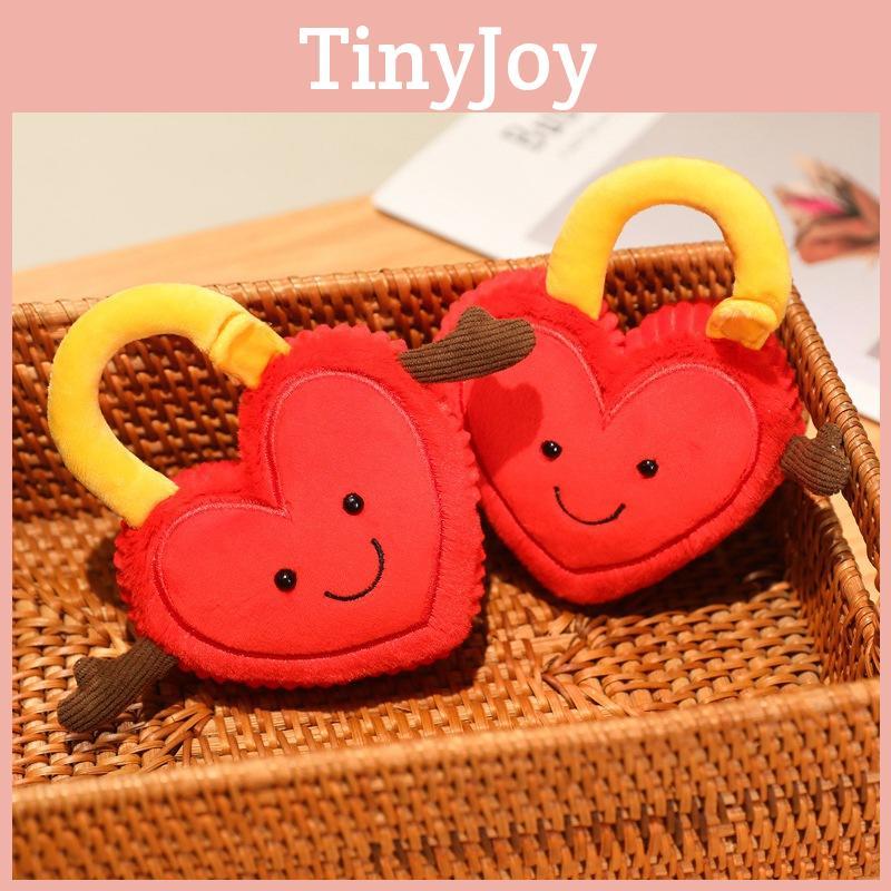 Heart Lock Plush Toy Couple Gift For Valentines Day Romantic Decor