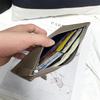 Women's Ultra-Thin Genuine Leather Wallet 2025: Top Grain Cowhide Clutch with Phone & Card Holder, Simple Zipper Design