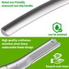 Dermaplaning Tool for Face Exfoliation, with 20 Replaceable Blades (Silver)