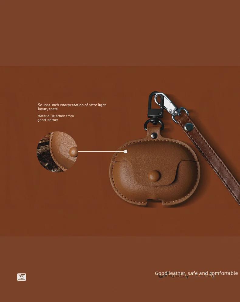 Funda Protectora de Cuero SoundPEATS Air3-Deluxe para Auriculares