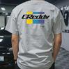 2026 Mens Oversized T Shirt Jdm Racing Color Block Graphic Print Short Sleeve Cotton Auto Culture Unisex Tee
