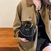 Fashion Crossbody Bucket Bag Trendy PU Shoulder Bag Women's Casual Handbag & Tote Purse CLE