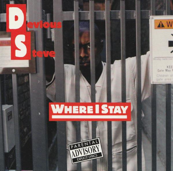 

CD DEVIOUS STEVE - Where I Stay 726102 Solar Records, 1994 UK Rap & Hip-Hop/R&B Used