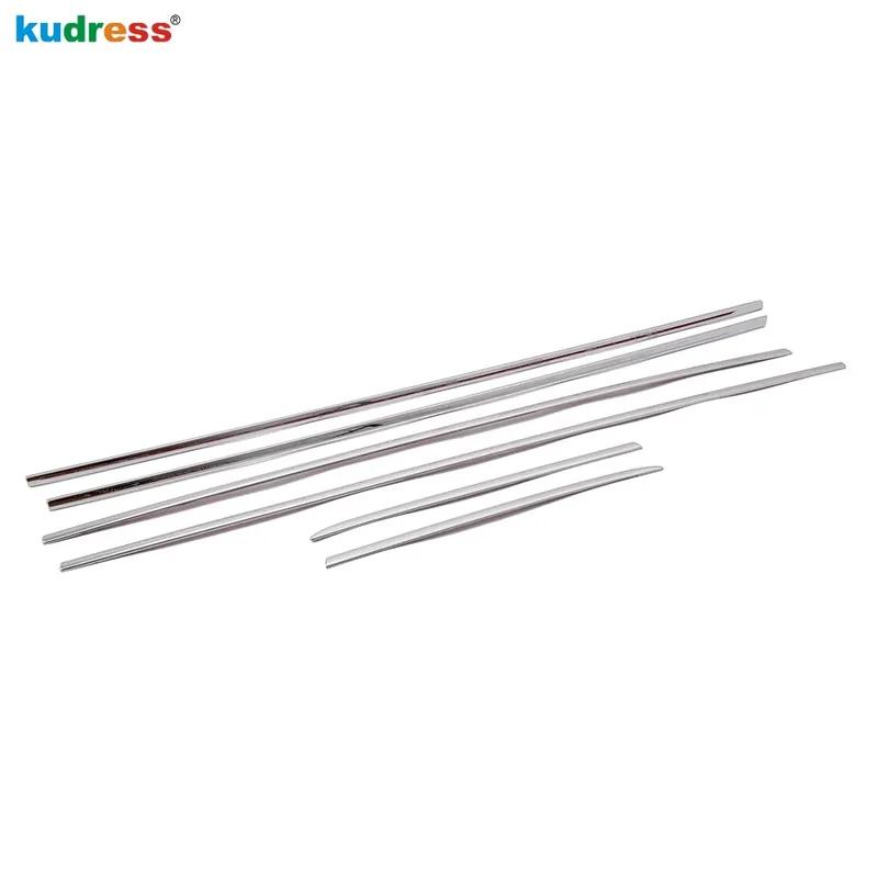 Dla Toyota Prado J150 J 150 2010-2012 2013 2014 2015 Stal nierdzewna Dolna rama okienna Listwa ozdobna progu Samochodowe akcesoria