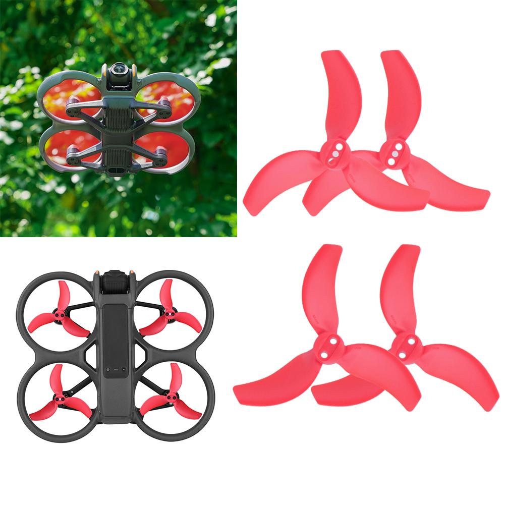 2/4 Pairs Propellers Replacement Spare Parts Drone Propeller Blade Kit with Screw&Screwdriver Drone Wing Blade for DJI Avata 2
