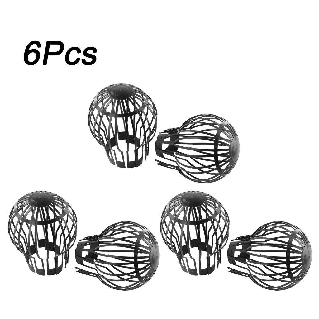 Gutter Roof Drain Outdoor Plastic Protecter 2/4/6pcs
