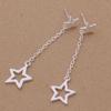 New 925 Sterling Silver Earrings Stars for Women Exquisite Student Girlfriend Jewelry Accessories Wedding Fashion Gift