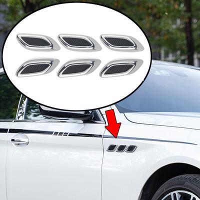Universal Car Side Fender Air Vent Intake Decorative Cover For BMW F10 F30 E60 X5 E70 Ford Focus Mk2 Passat B6 Peugeot 207