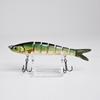 7-Segment Bionic Loach Lure: Long-Cast, Slow-Sinking, 12cm, 15.3g Hard Bait