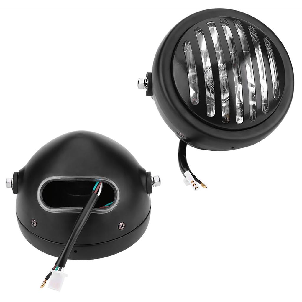 6.3 Inch Vintage Motorcycle Headlight Headlamp Grill for