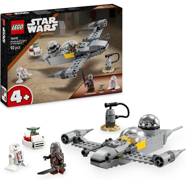 Конструктор LEGO Star Wars 75410 Истребитель N-1 Мандо и Грогу