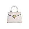 Cow Leather Handbag, Shoulder Bag, Crossbody Bag Medium Women's White CH723-B4HA