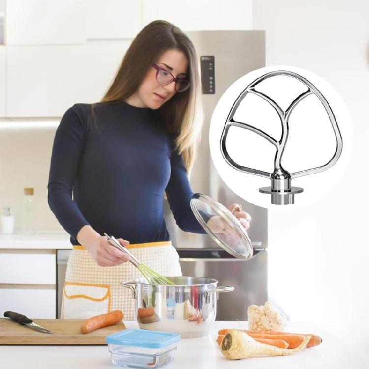 Mixing Part Stainless Steel Paddle Attachment Stirring Paddle for Mixers Delivering Consistent Results in Batters