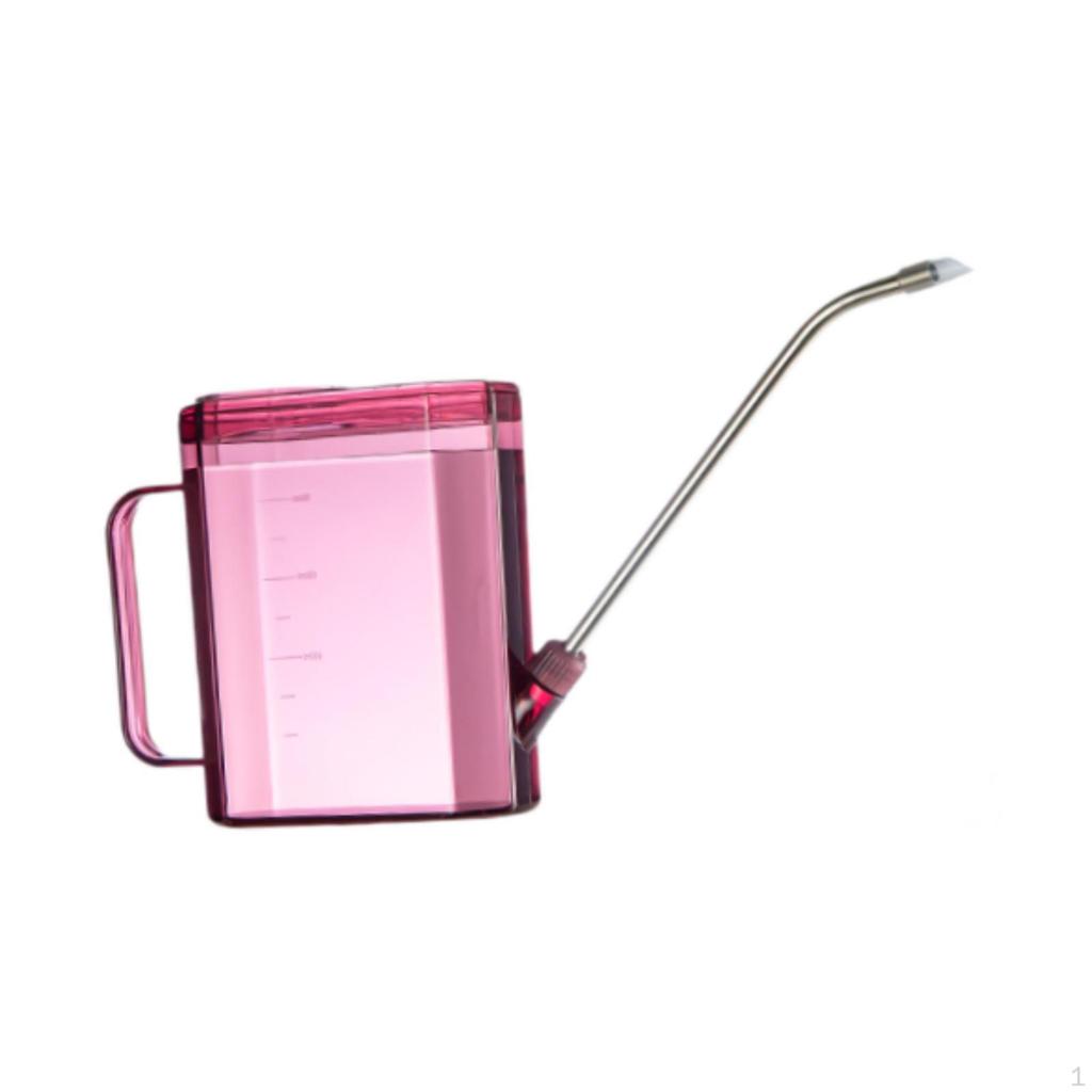 1L Vattenspridare Lång Pip, Bekvämt Handtag Kompakt Kruka Vatten för Trädgårdsarbete Hemma