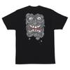 Ny Santa Cruz Skateboard T-shirt Roskopp Destruct Face Svart