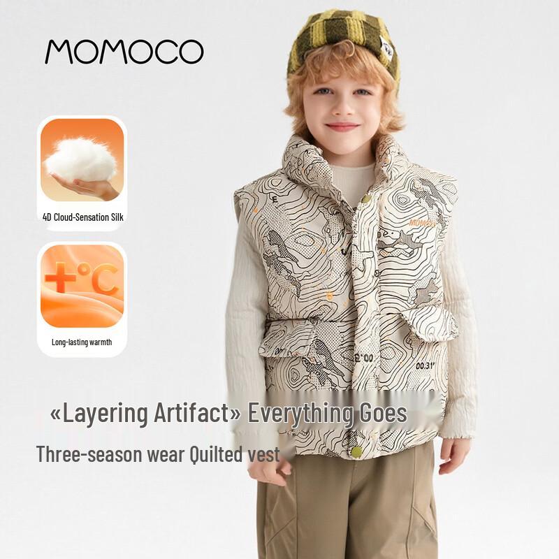 MOMOCO Kids  Winter Casual Padded Vest 110
