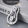 Metal Wheel Gear Car Chain Fingertip Gyroscope: Engaging Decompression Toy