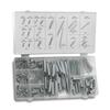 200pcs Metal Steel Spring Set Compression and Extension Springs Kit Portable Hardware Tools Plastic Storage Box Tool Accessories
