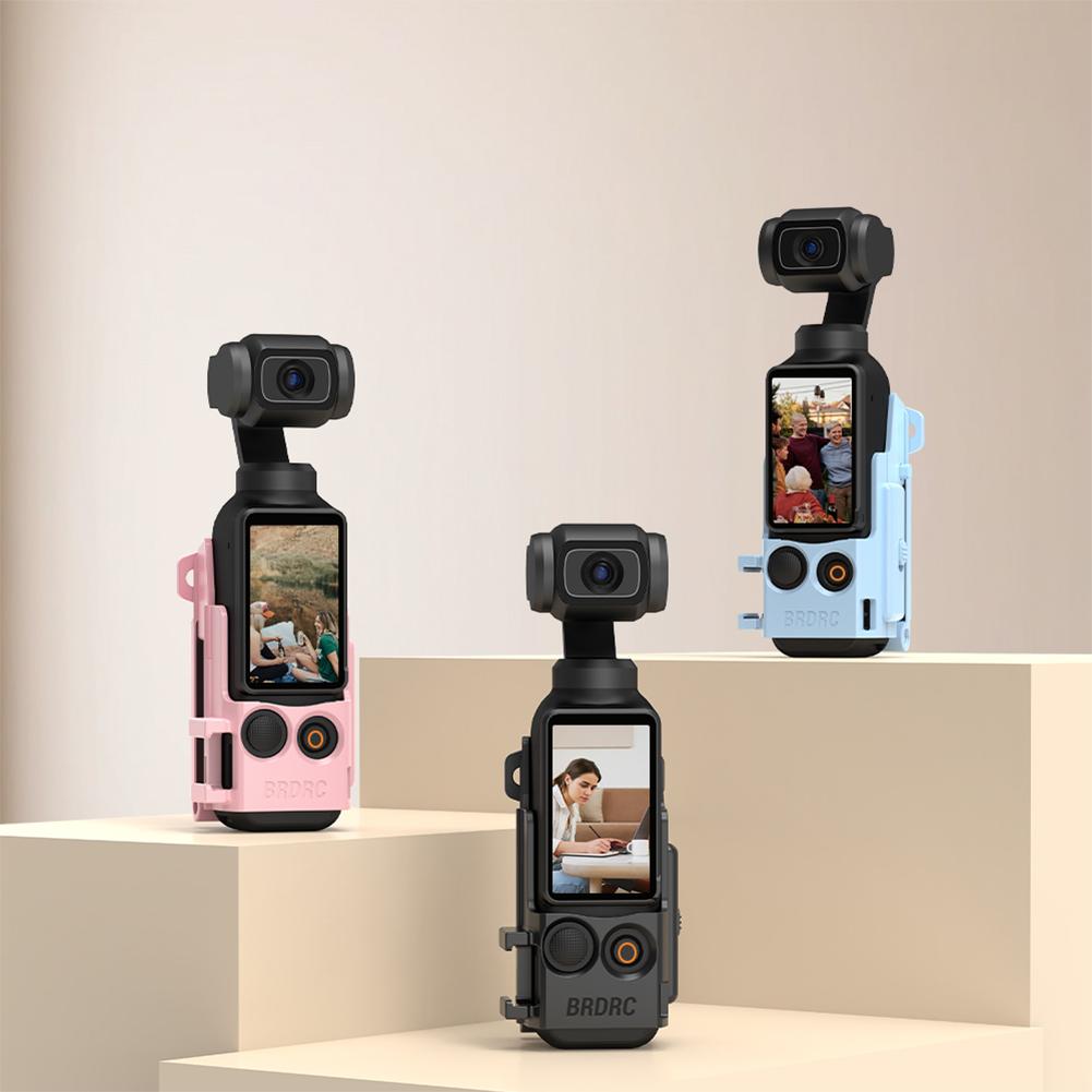 Magnetic Mount Adjustable Clip Holder Mount Anti-Slip Magnetic Base Camera Holder for DJI Pocket 3 Camera Accessories