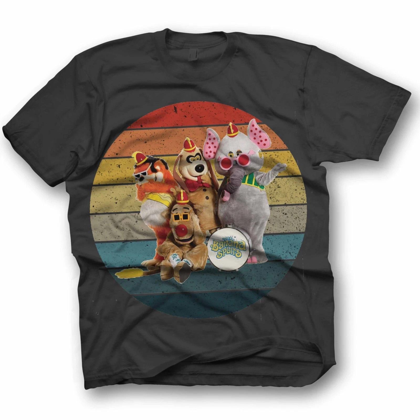 banana splits tv show Christmas birthday halloween funny gift t shirt 4XL