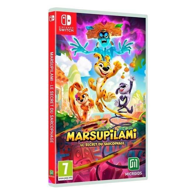 Marsupilami : le secret du sarcophage - édition collector jeu switch