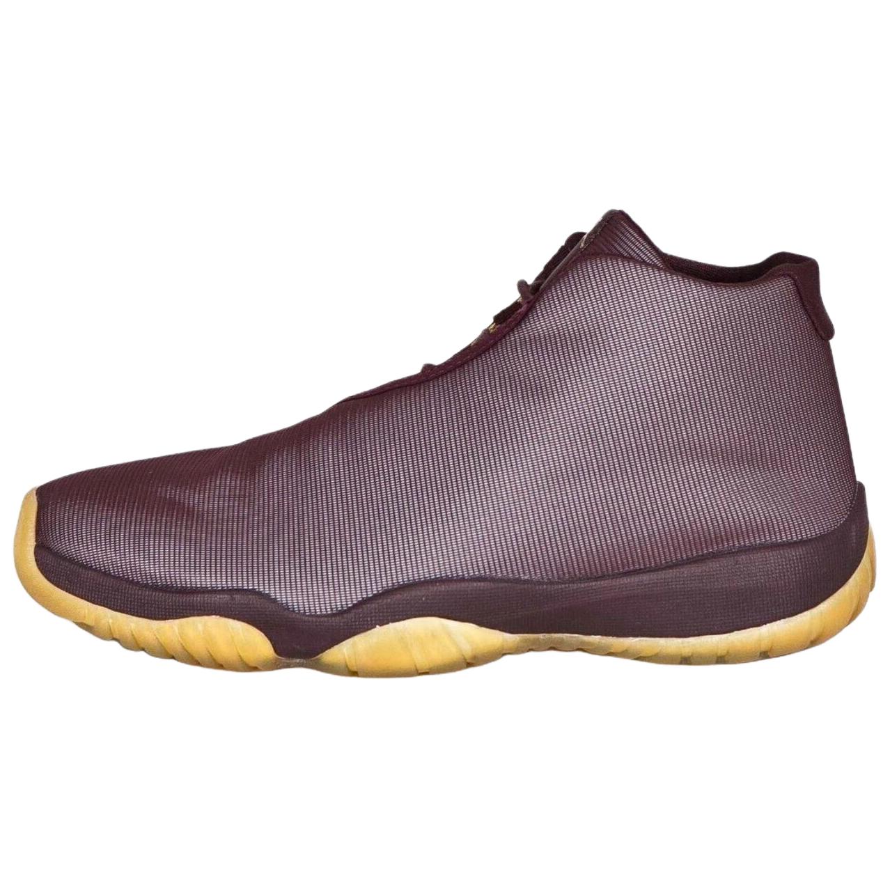 Air Jordan Future Reflektierende Herren Sneaker Rot Dp-Brgndy Dp-Brgndy-Mtllc-Gld 656503-670 43 gray