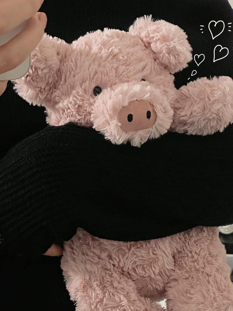 Barnaby's Pink Pig Plush Toy - Comfort Doll Pillow Gift for Girls