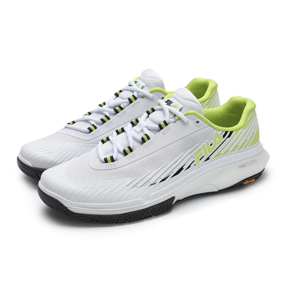 Fila ACE Fabric Low Top Tennis Shoes Men's White Green A12M521503FBM