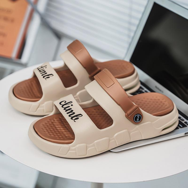 

Sandals men s lightweight and breathable beach shoes men s summer new one-to-one versatile cool slippers 45