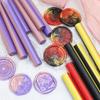 5PCS Lacquer Round Mixed Color Wax Rod Sealing Wax Variety of Mixed Color Retro Wax Strips Envelope Sealing